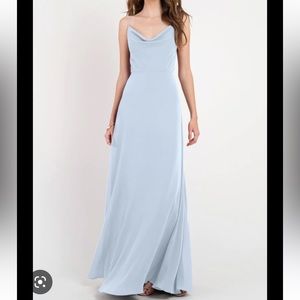 Jenny Yoo Colby Bridesmaid Dress in Whisper Blue